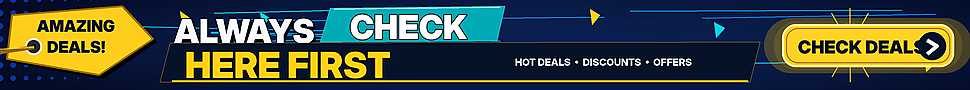 Always Check Here First - deals and offers